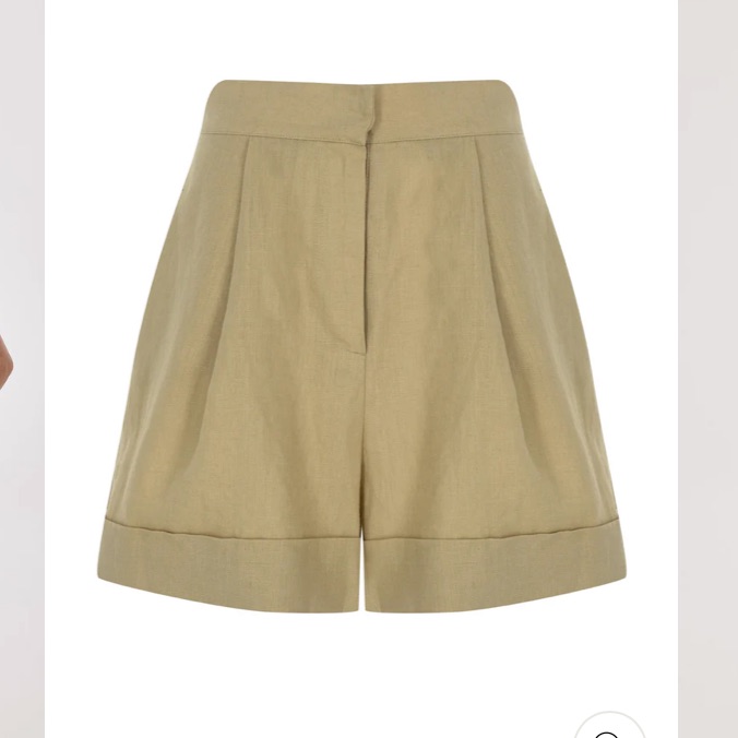 Nwt Selmacilek Leoni Linen Short
